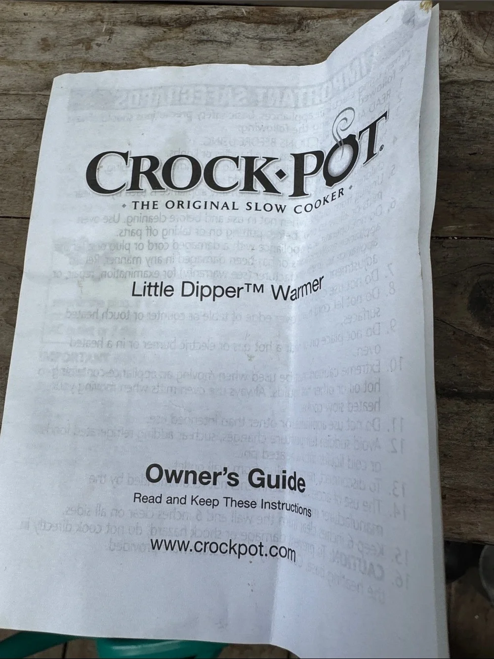 Crock-Pot Little Dipper Mini Cooker in Stainless Steel and Black